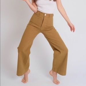 Jesse kamm sailor pants in tobacco 8